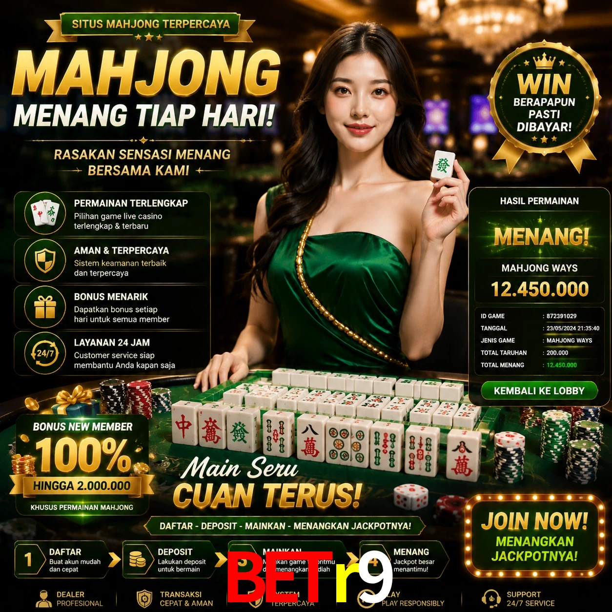 Cashback VIP betr9 - reembolso semanal